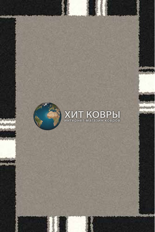 Российский ковер прямоугольный Platinum t640 серый